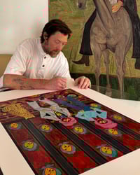 Image 2 of Ben Crase 'The Night Lily' (Gold Leaf Edition)