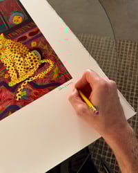 Image 3 of Ben Crase 'The Night Lily' (Gold Leaf Edition)
