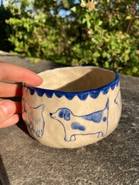 Image 1 of Dogs Ceramic Bowl