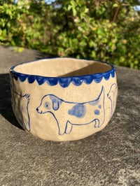 Image 2 of Dogs Ceramic Bowl