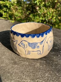 Image 3 of Dogs Ceramic Bowl
