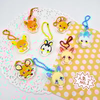 Image 1 of [PokeNui] Electric Rodent Keychains & Sticker