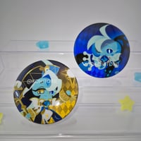 Image 2 of Shadow Milk Cookies Reflective Badges