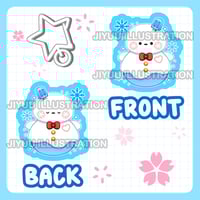 Zayne Snowman Keychain