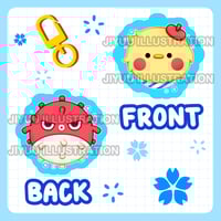 Rafayel Duck Fish Keychain