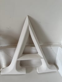 Image 2 of Painted Wooden Letter A 