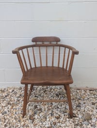 Image 1 of antique wood chair