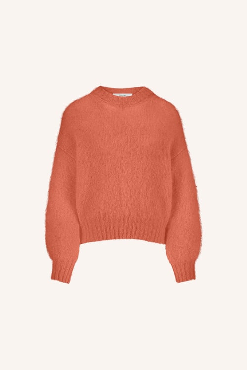 Image of 1-Jersey sonny pullover | chili red