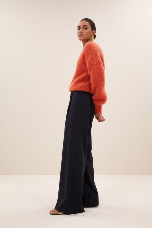 Image of 1-Jersey sonny pullover | chili red