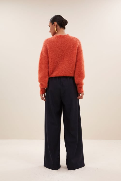 Image of 1-Jersey sonny pullover | chili red