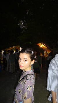 Image 7 of Blue Water Balloon Earrings 