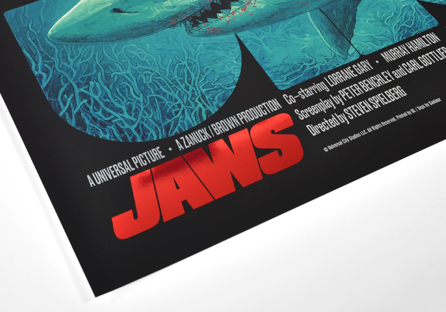 Image of Jaws Red Foil Variant