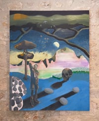 Image 3 of "Harvest Moon" - Original painting