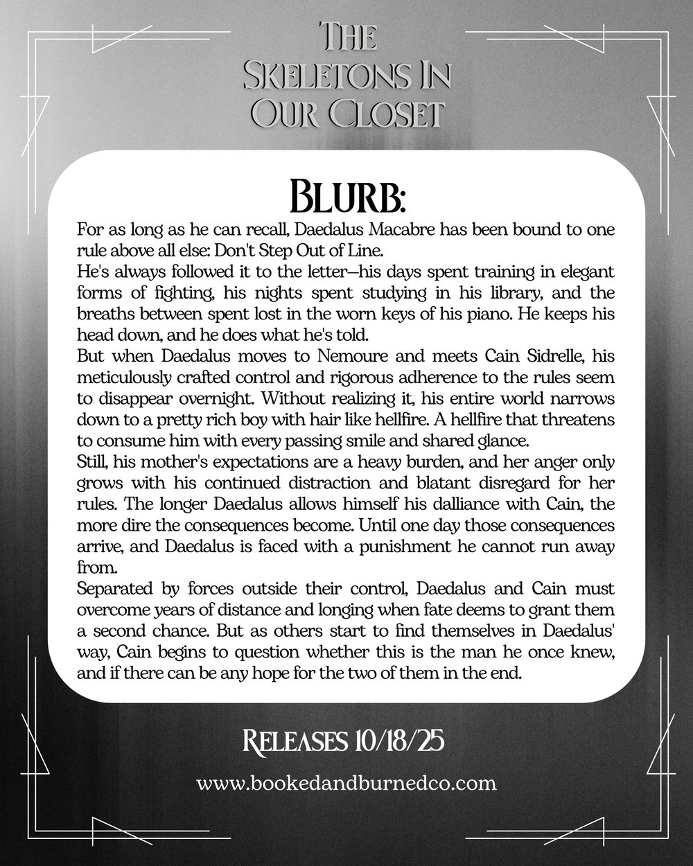 Image of The Skeletons in Our Closet - Exclusive Collectors Box Pre-Order