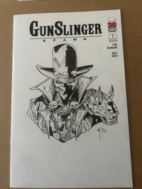 Image 2 of Gunsinger Spawn Original art Sketch Cover