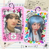 PREORDER: I ♥︎ MUSIC !! Double Sided Acrylic Photocard Holder