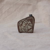 Image 1 of Chair and Face Vase 