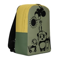 Image 1 of Panda Skate chill all over minimalist Book Bag