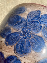 Image 5 of vessel (blue floral)