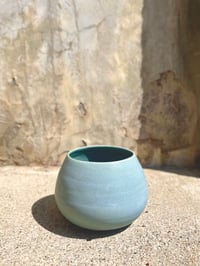 Image 1 of planter (cerulean)