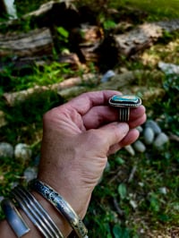 Image 3 of Thunderbird Turquoise Ring 