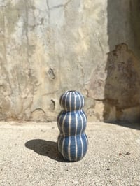 Image 1 of bud vase (pea pod blue)