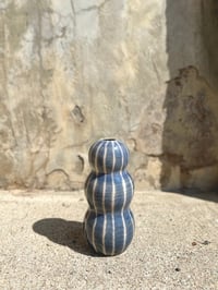 Image 2 of bud vase (pea pod blue)