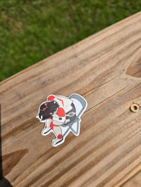 Image 5 of Red Paladin Sad Sticker
