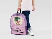 Image 2 of Teddy Learning in class Book Bag