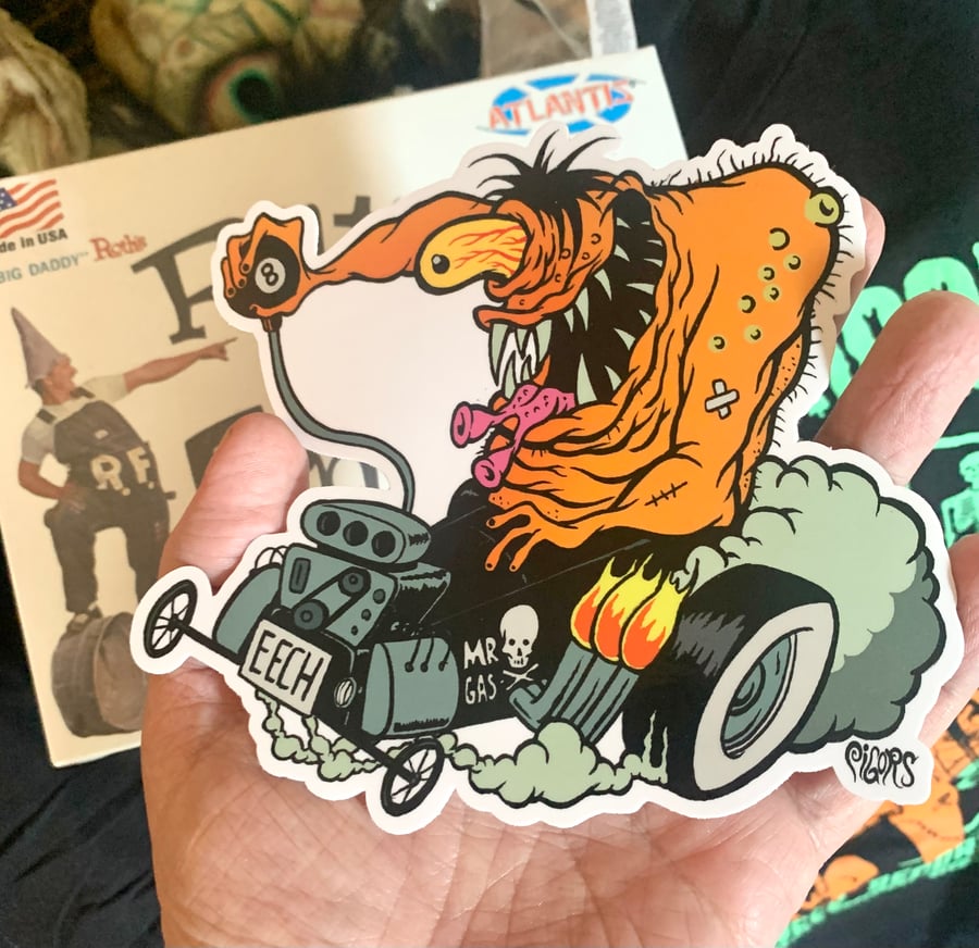 Image of NEW! Mr GASXX - STICKER 