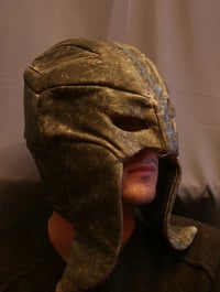 Image 2 of THE ELDER SCROLLS SKYRIM GRAY FOX MASK GLOWING RUNES INSPIRED WEARBALE COSPLAY