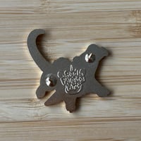 Image 5 of Stabbo Ratto – Hard Enamel Pin - LARGE