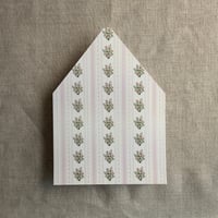 Image 5 of Emberlin vintage floral printed envelope liner for A7 euro flap envelope PACK of 10