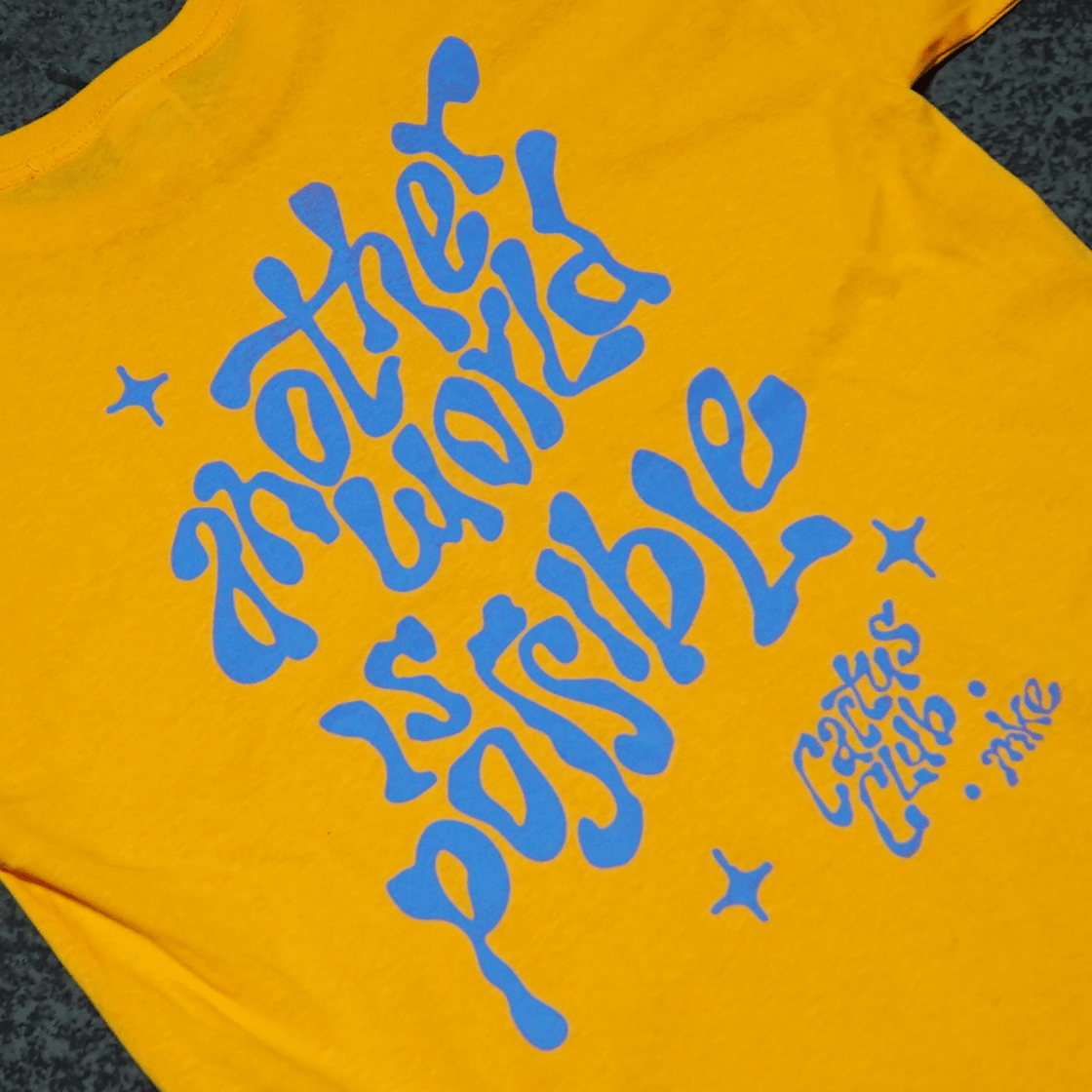 Image of *NEW* Another World Is Possible Tee