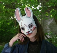 Image 5 of DEAD BY DAYLIGHT HUNTRESS MASK WEARABLE COSPLAY