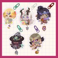 Image 2 of HADES 6cm acrylic charms PREORDER 