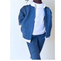 Image 2 of HarperIman 3pc Denim set - Accessory