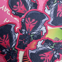 Image 2 of project jhin keychain & stickers