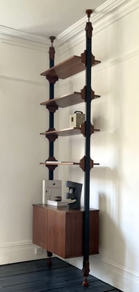 Image 21 of Italian Floor to Ceiling Shelving Unit, Single or Double Bay