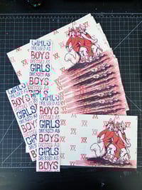 Image 2 of Boys Dressed As Girls Dressed As - Print and Sticker Bundle
