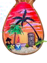 Image 3 of Wooden Sunset Pineapple Terrarium