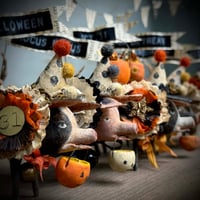 Image 1 of Halloween Spun Cotton Pigs (multiple single options available)