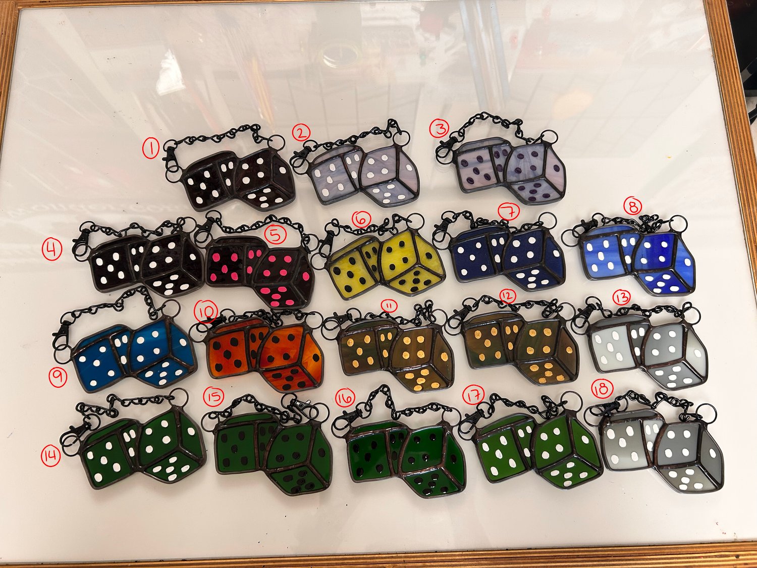 Image of Rear view mirror dice