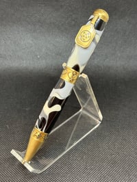 Image 1 of Pickleball Gold and Camo Twist Pen