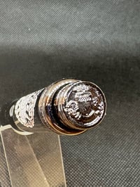 Image 3 of Police Click Pen in Satin Gun Metal