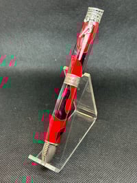 Image 1 of Football Pen in Buccaneers Red and Black