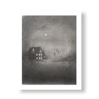 Image 1 of "Three", small print on watercolor paper