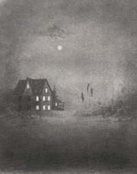 Image 2 of "Three", small print on watercolor paper