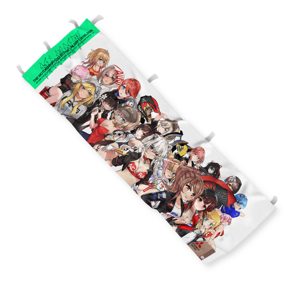 Image of Motorsports Girl Collective Nobori Flag