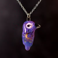 Moon Raven Necklace